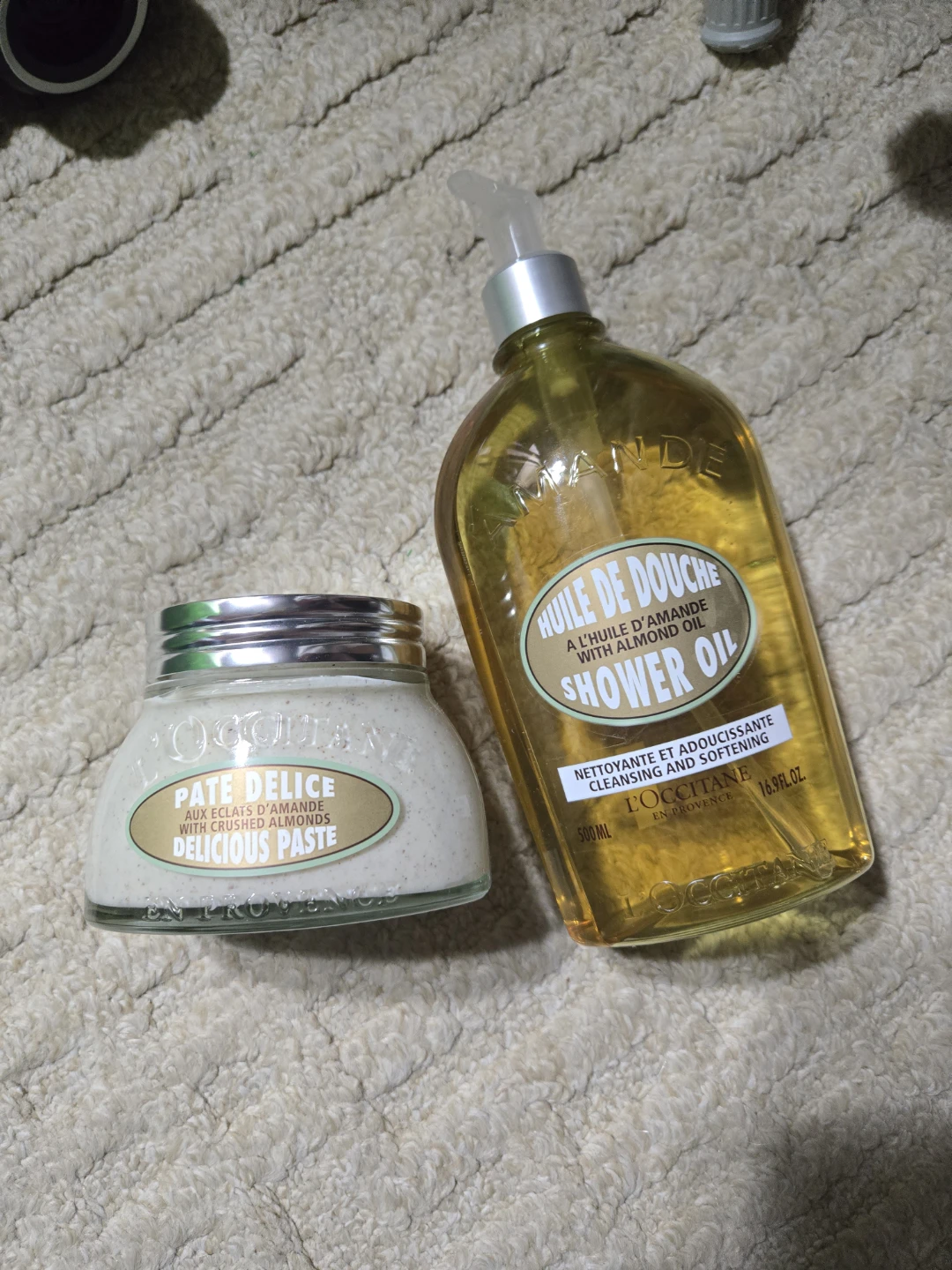L'Occitane Almond Shower Oil & Delicious Paste