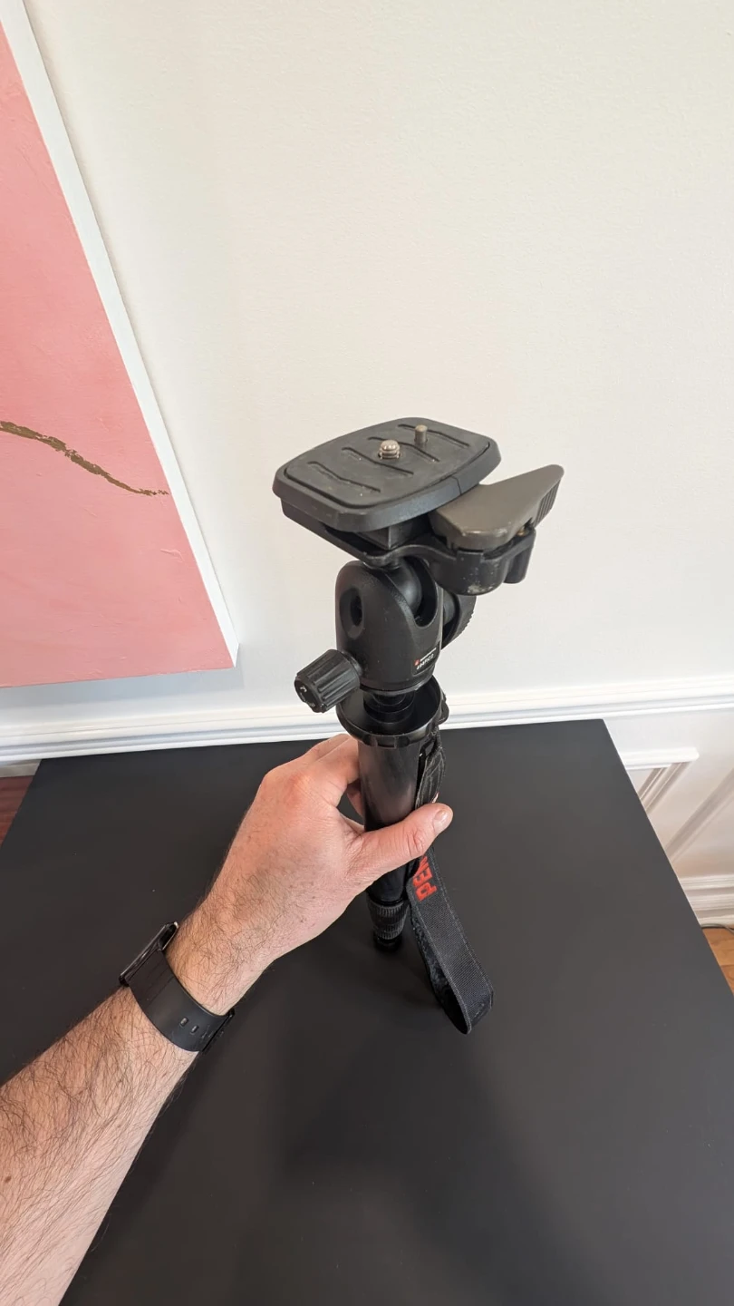 Manfrotto 494RC2 Ball Head on Sirui P-326 Carbon Monopod - photo 4