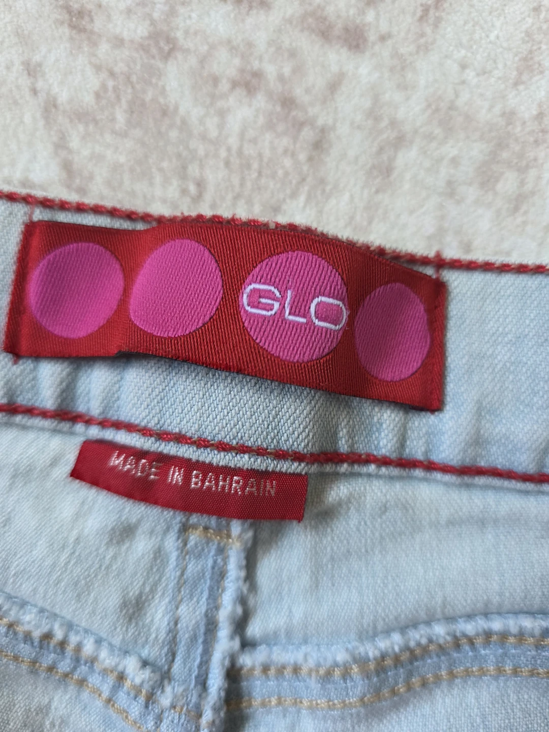 Glo Light Wash Flare Jeans - photo 3