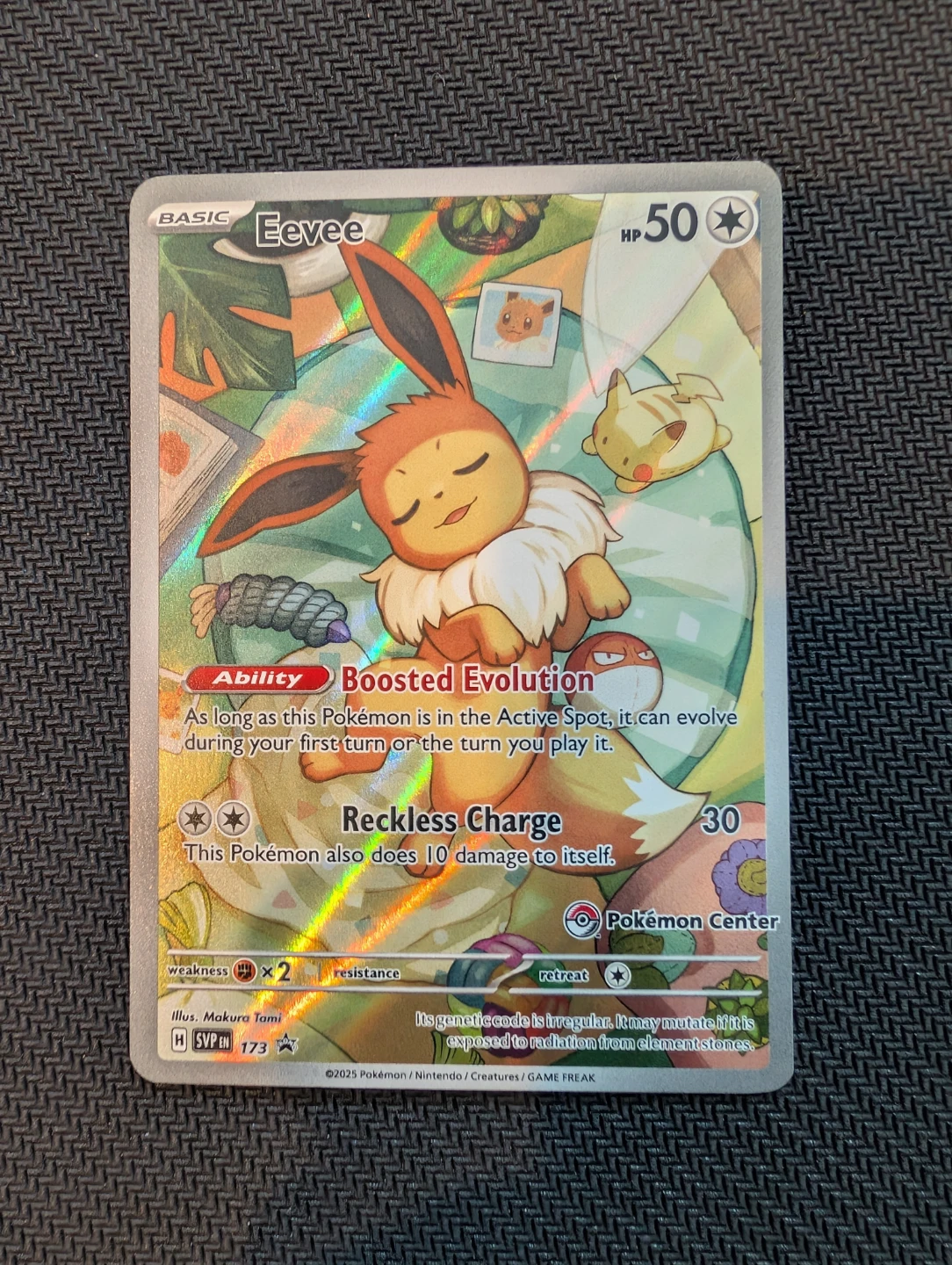 Eevee Scarlet & Violet Promo 173 Pokemon Center Exclusive