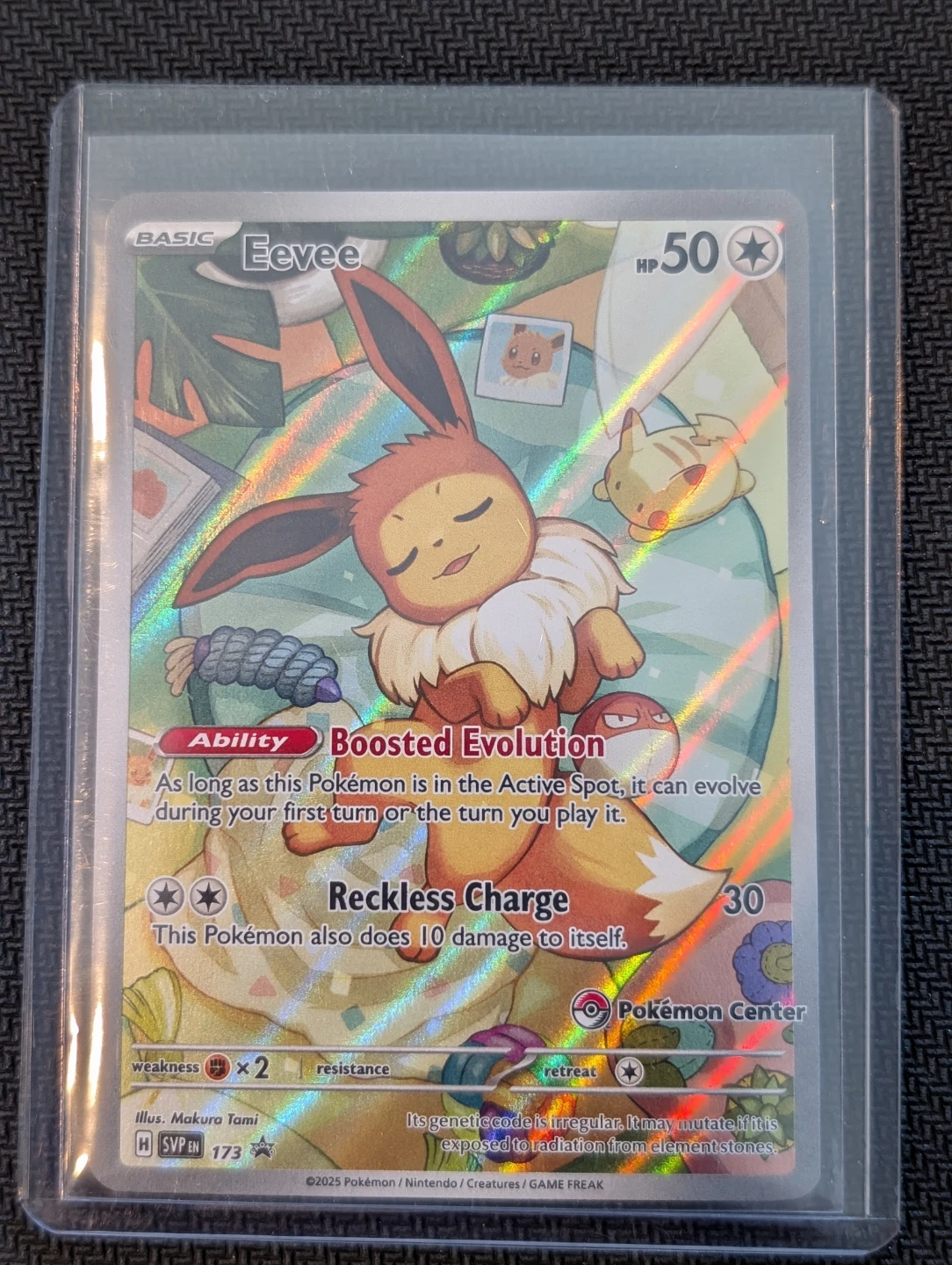 Eevee Scarlet & Violet Promo 173 Pokemon Center Exclusive - photo 3