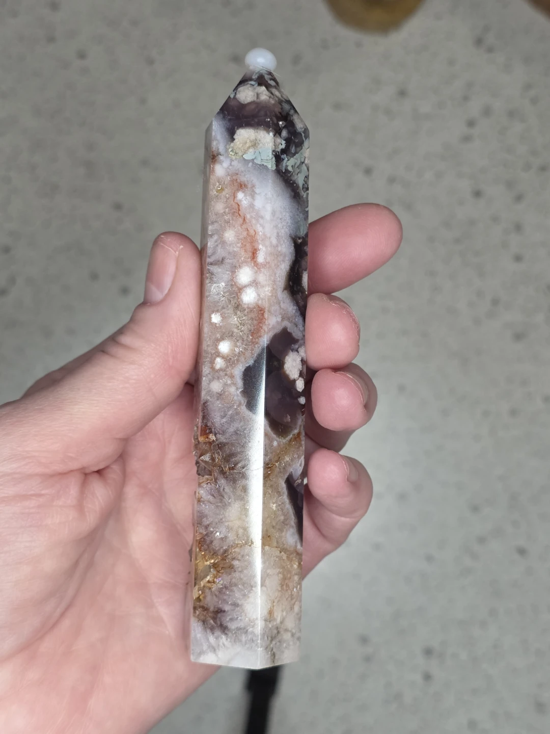 BLUE FLOWER AGATE Tower - photo 5