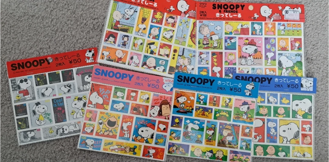 Snoopy Sticker Sheets