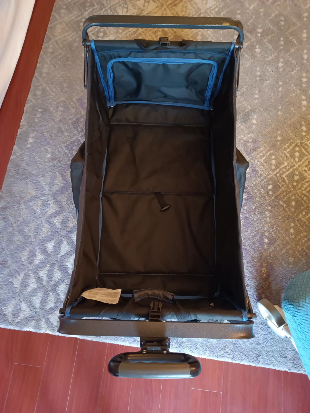 Black Folding Wagon with Handle - photo 3