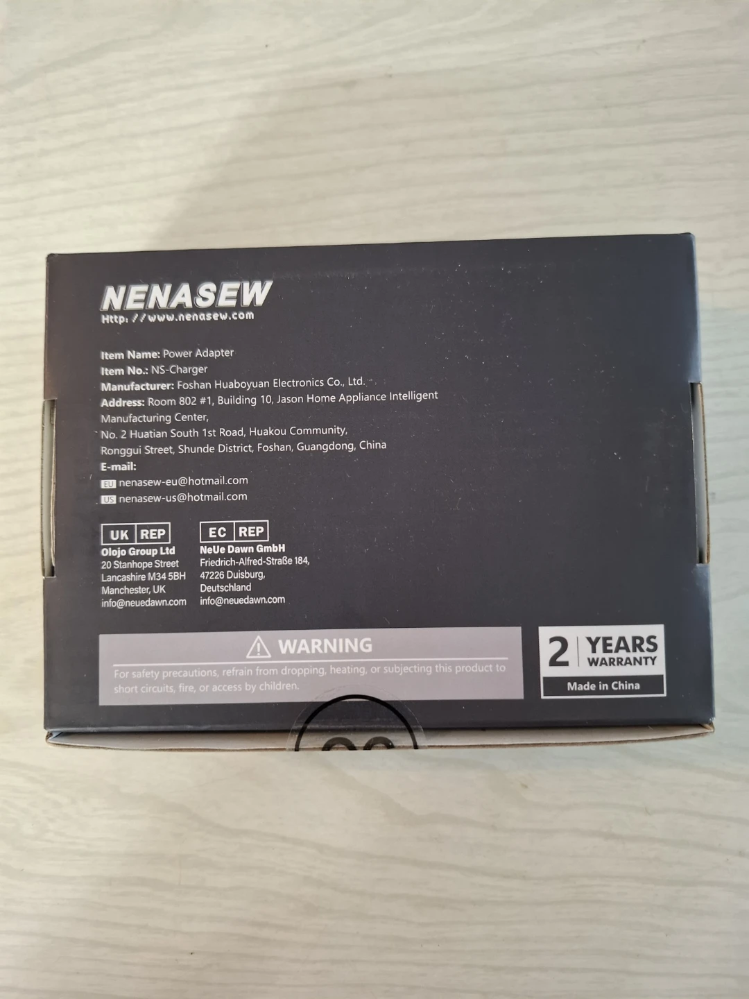 NenaseW Power Adapter NS-Charger - photo 2