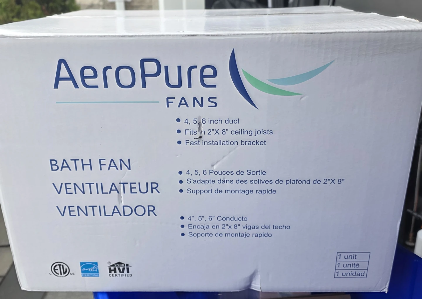 AeroPure ABF110 G15 ORB Bath Fan