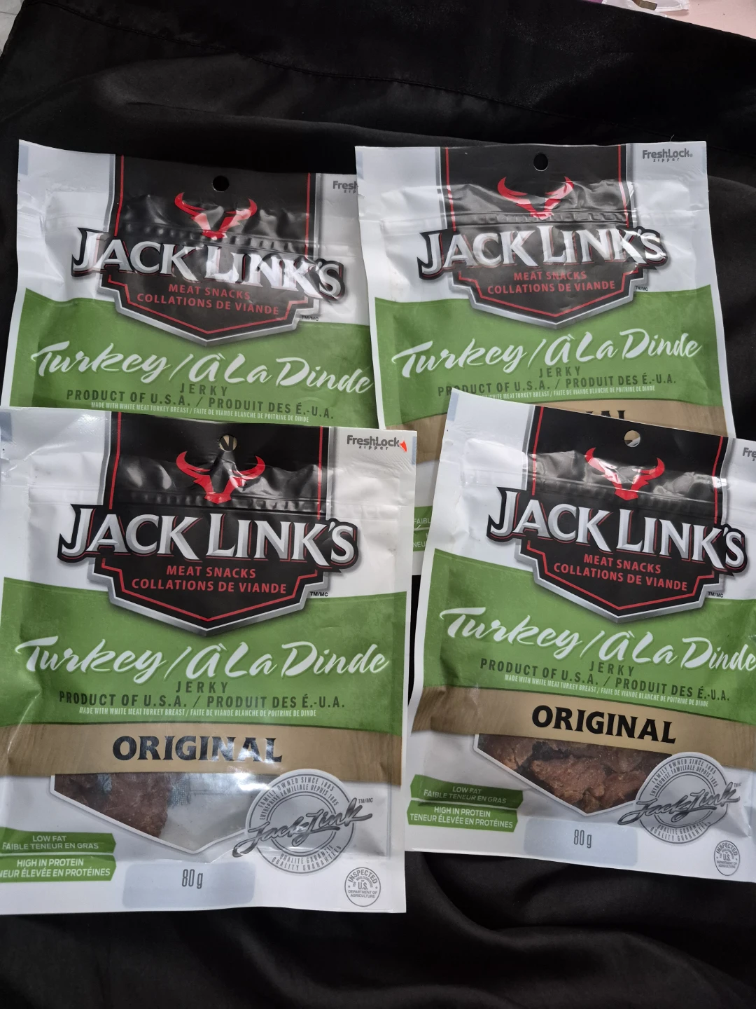High PROTEIN Turkey Jerky (4 x 80g)