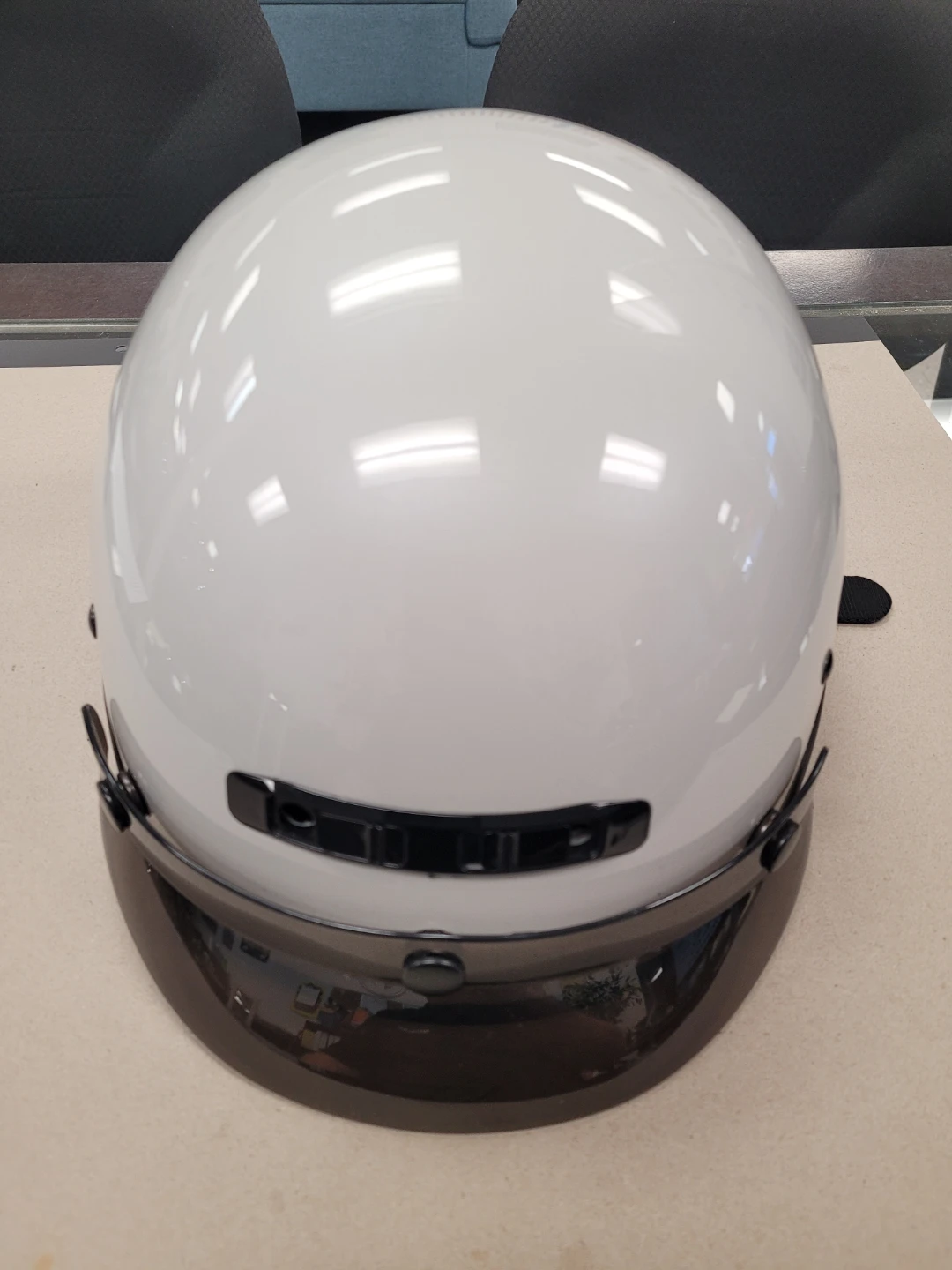GMAX DOT Motorcycle Helmet White Size S - photo 3