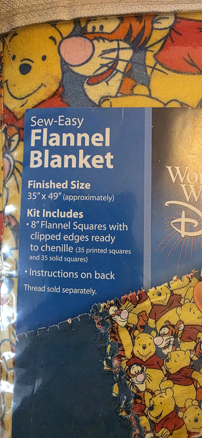 Disney Winnie the Pooh Sew-Easy Flannel Blanket Kit - photo 2