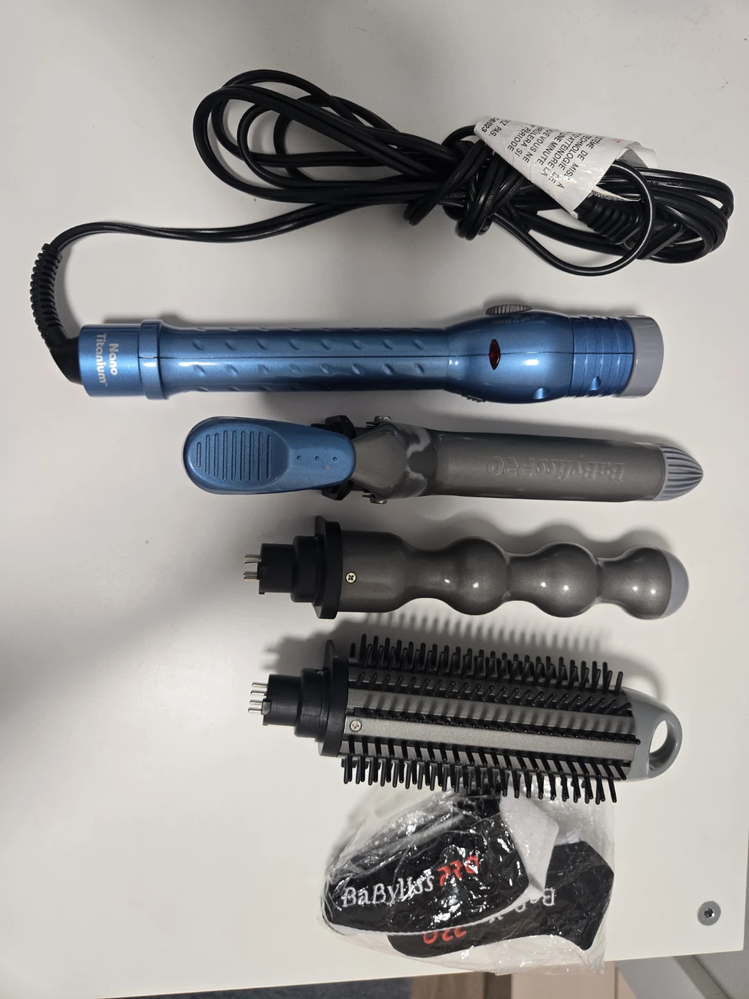 BaBylissPRO Nano Titanium 3-in-1 Curling Iron Set