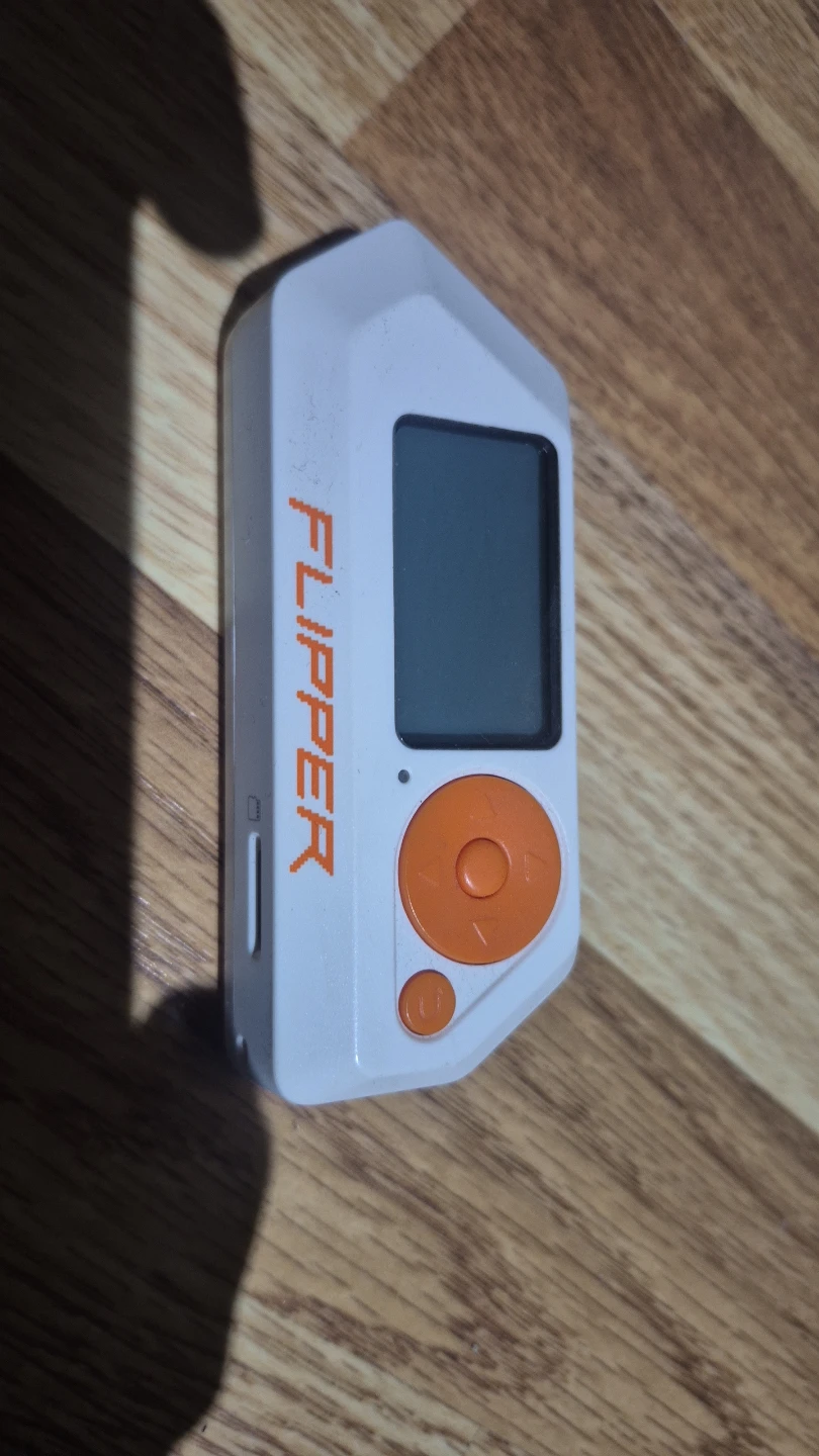 Flipper Portable MP3 Player - White/Orange