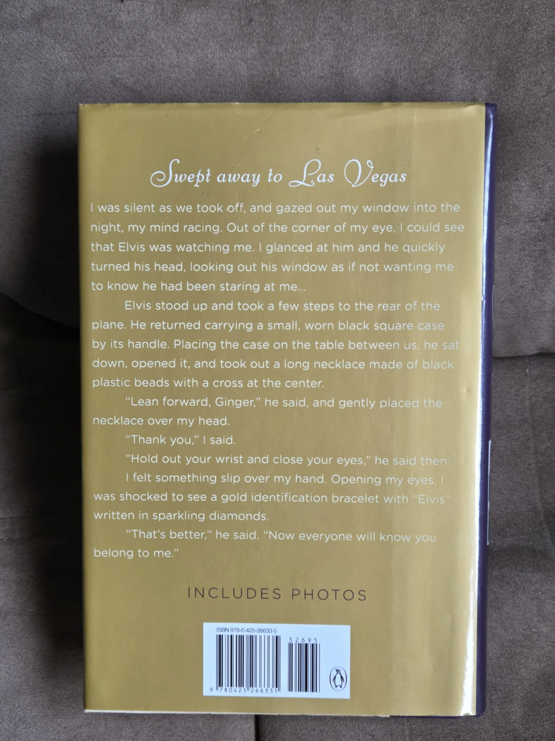 Hardcover First Edition Book Elvis & Ginger by Ginger Alden - photo 2