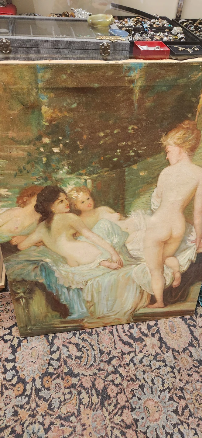 Original Oil Painting by F. Dominquez - photo 3