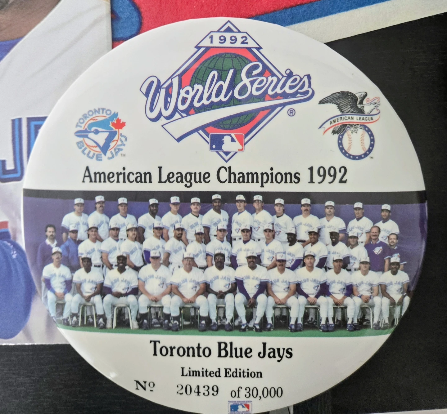 Blue Jays Memorabilia 92 World Series, 97 Roger Clemens Promo. - photo 3