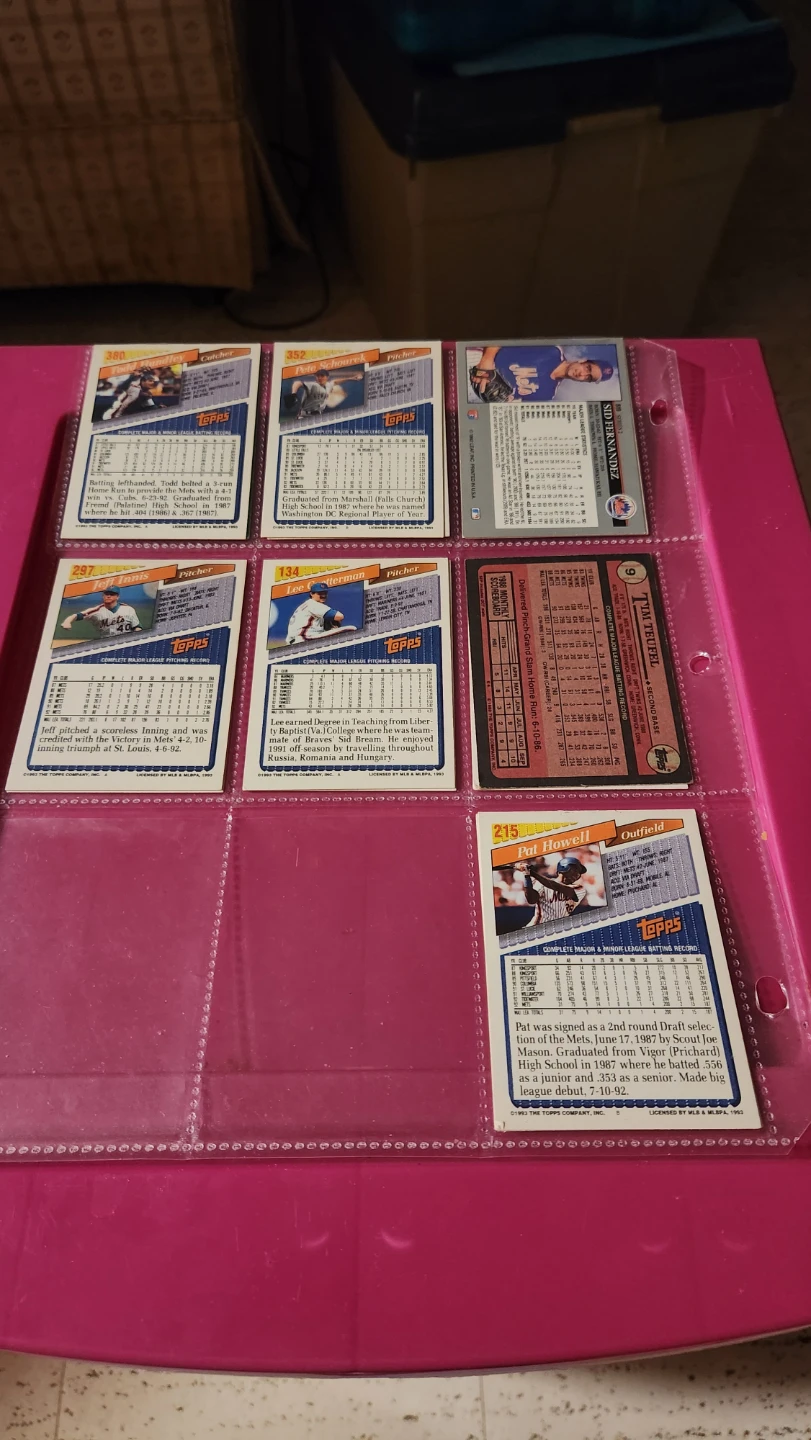 Collection of 15 New York Mets Baseball Cards - photo 3