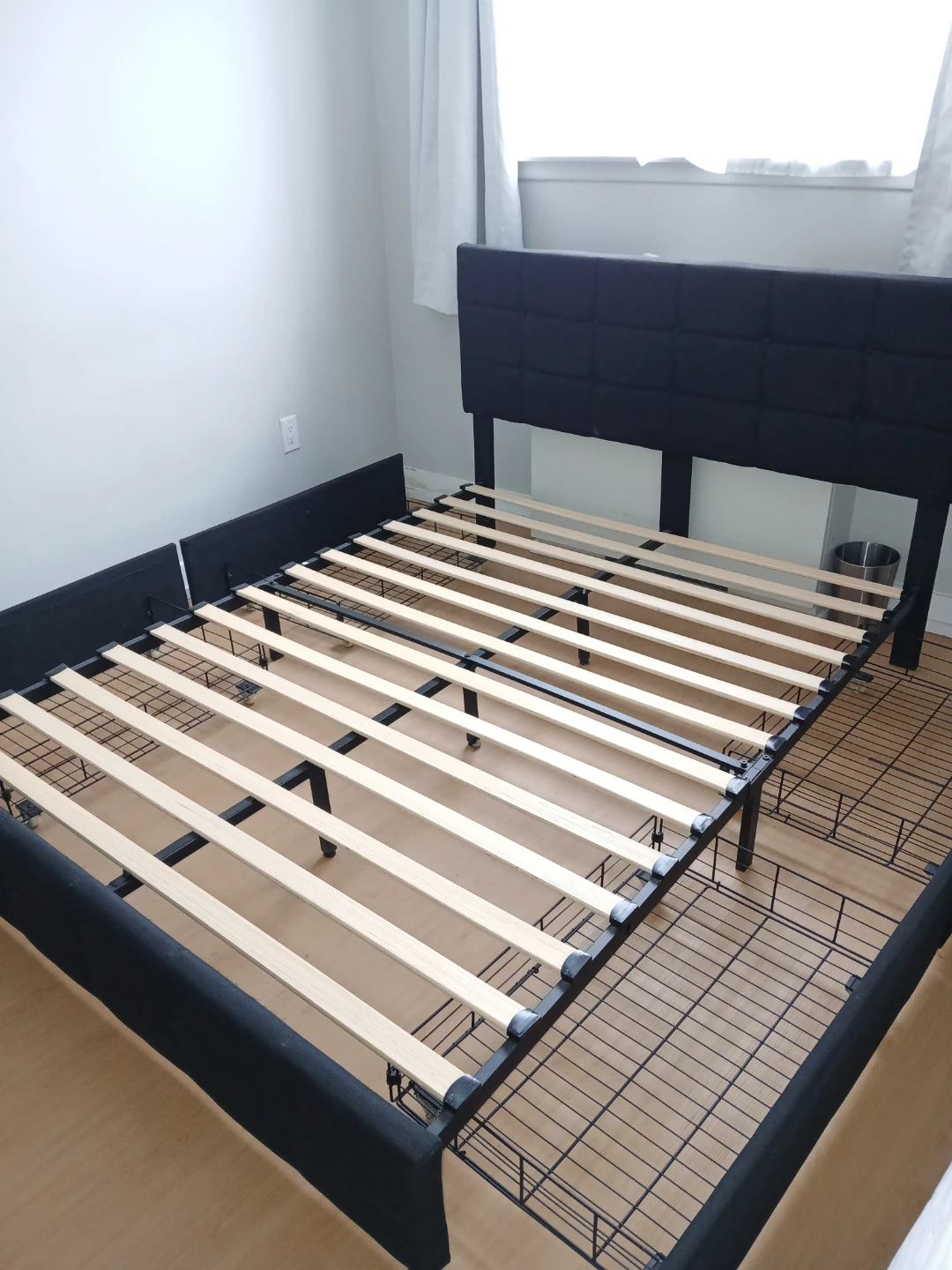 QUEEN BED FRAME WITH STORAGE — MUST GO THIS WEEK ⚡ - photo 3