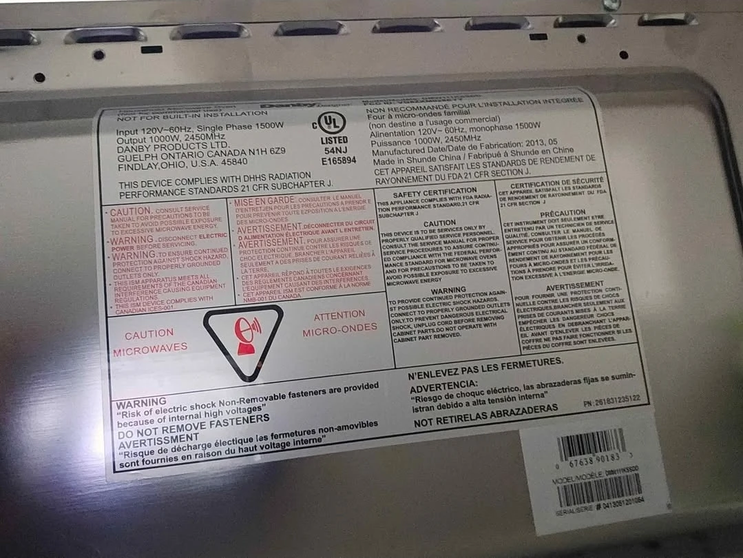Danby Designer Microwave Oven - photo 2