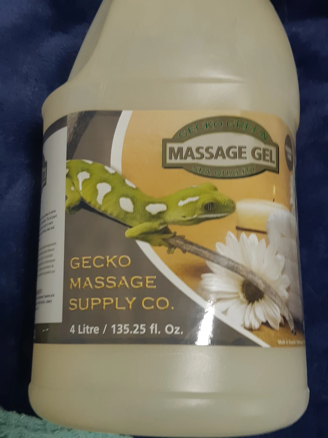Gecko Green Massage Gel - 4 Litre