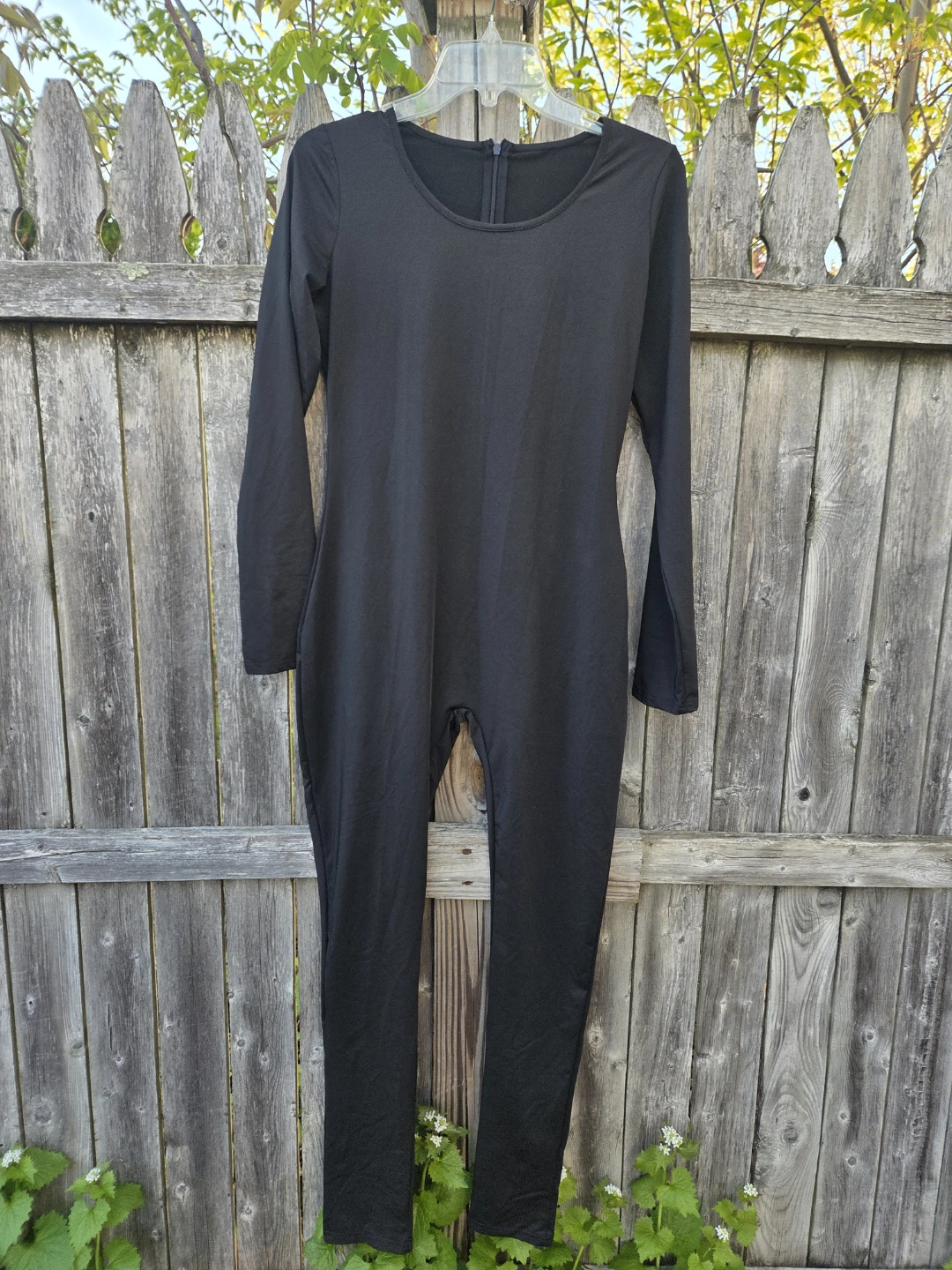 Black Long Sleeve Jumpsuit