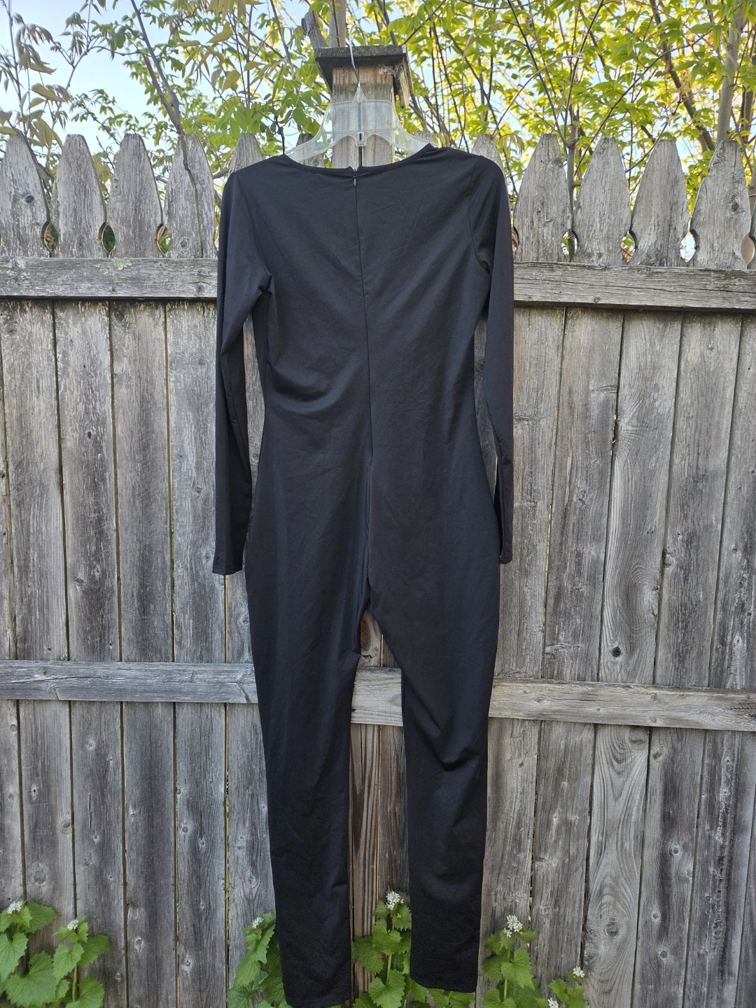 Black Long Sleeve Jumpsuit - photo 2