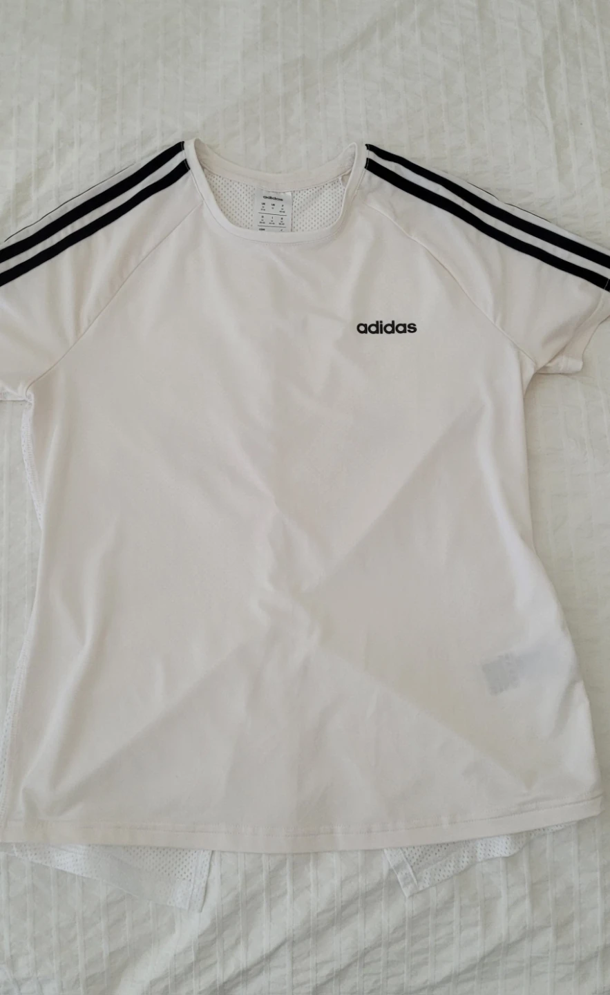 Adidas White T-Shirt