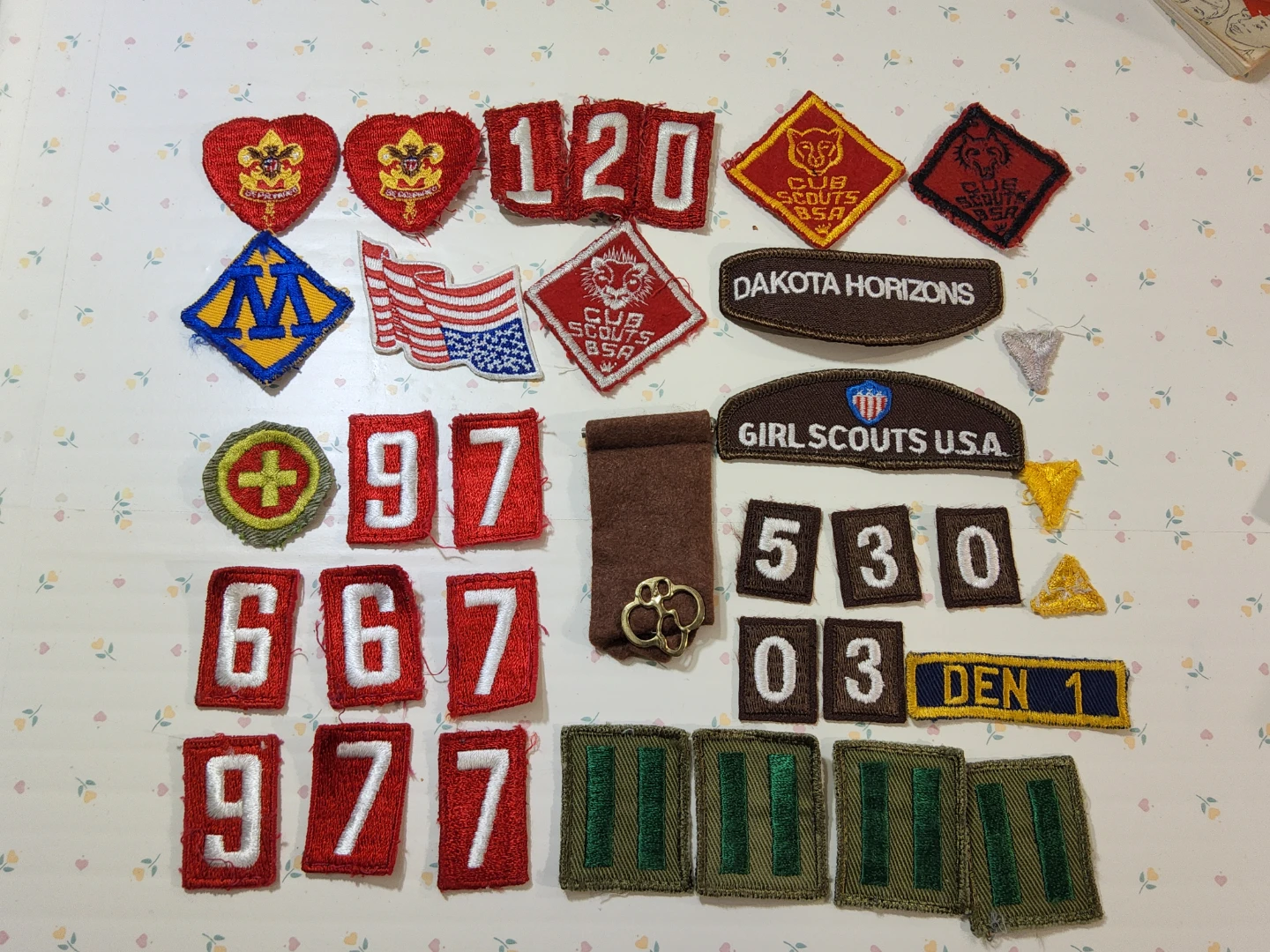 Assorted Boy Scout and Girl Scout Patches & Uniform Items - photo 4