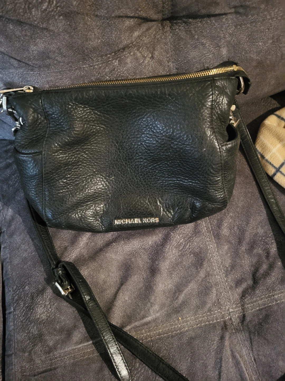 MICHAEL Michael Kors Black Leather Shoulder Bag - photo 3