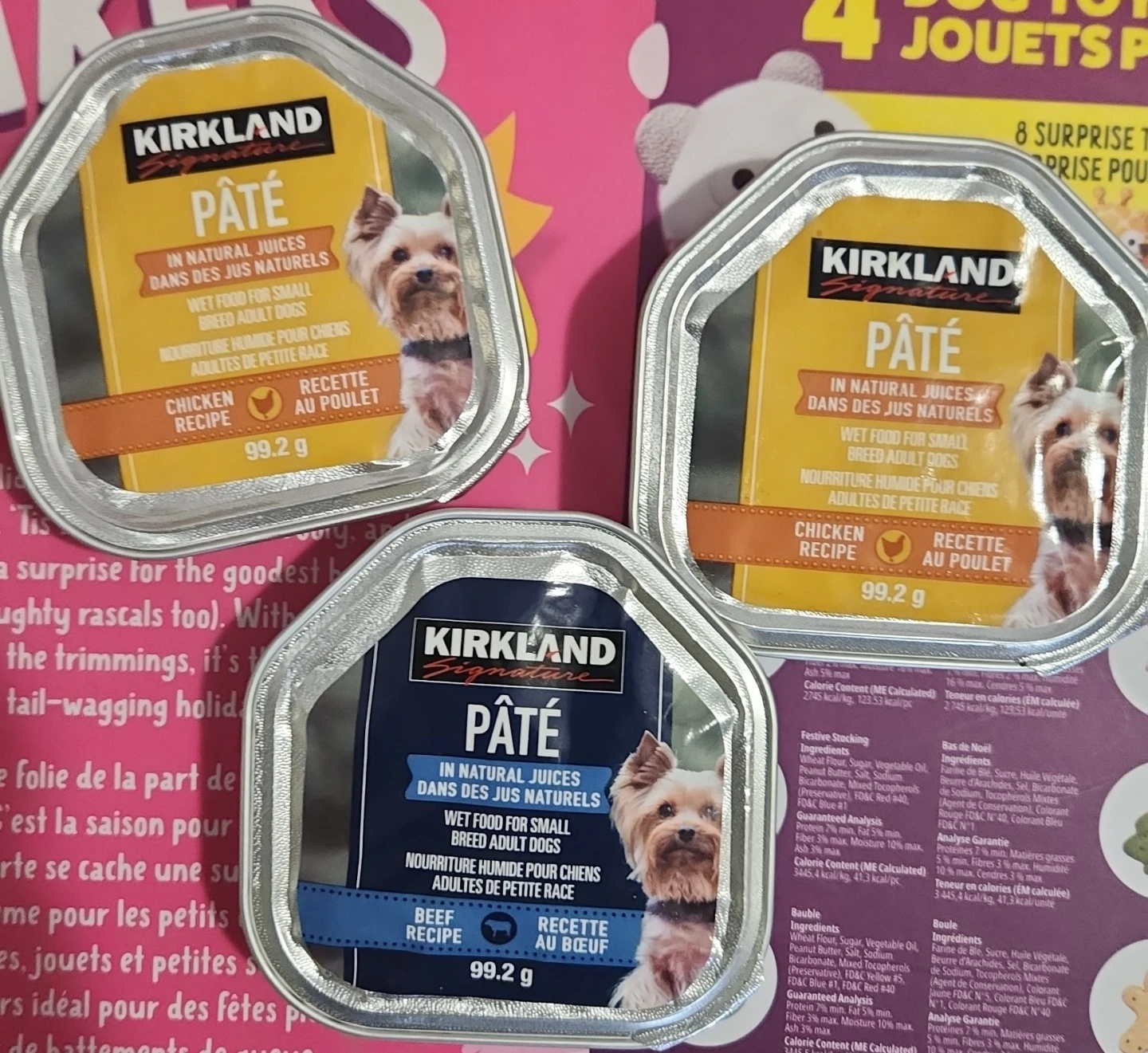 Kirkland Signature Pâté Wet Dog Food (Chicken & Beef)