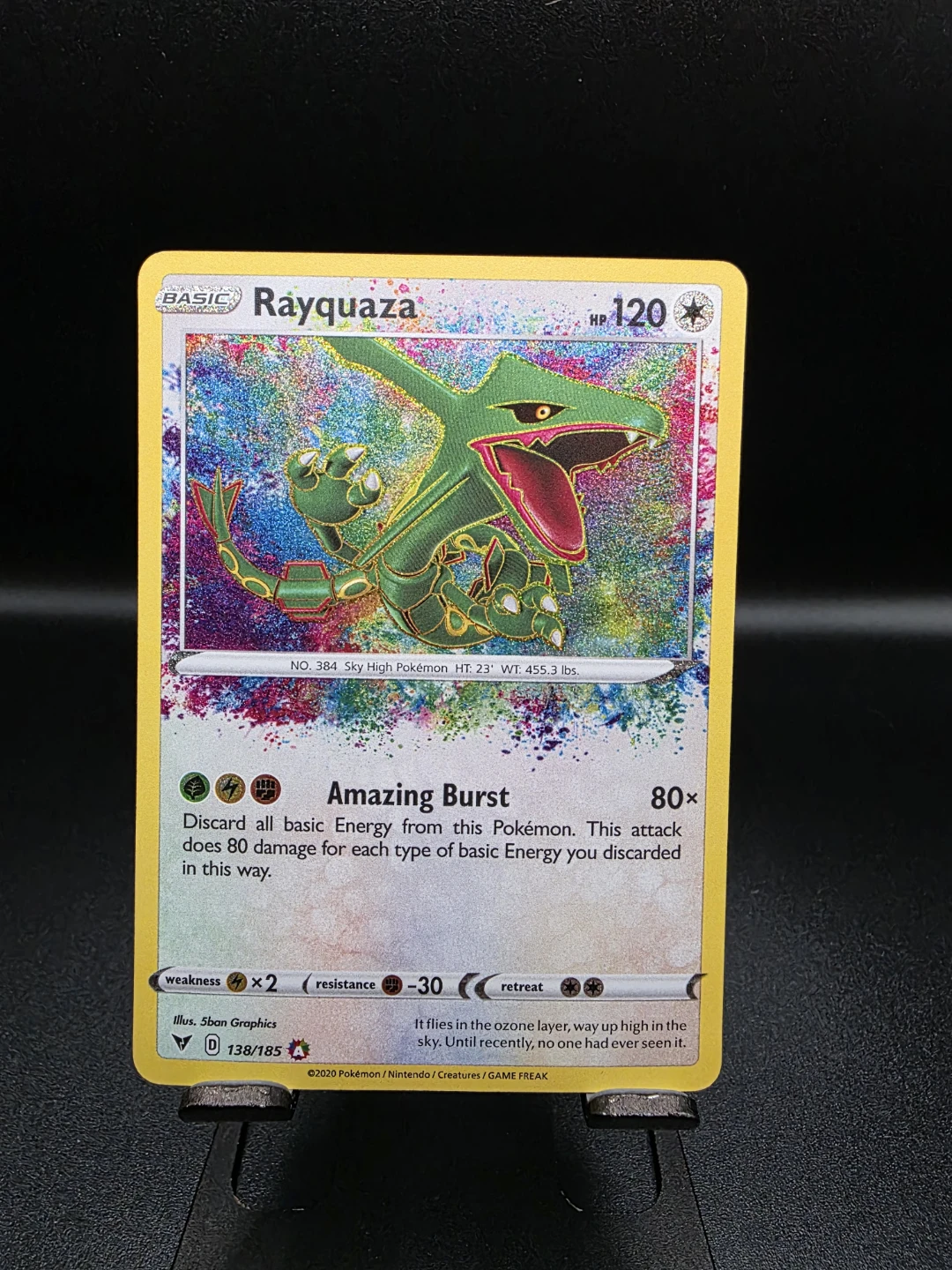 Rayquaza Pokemon Card