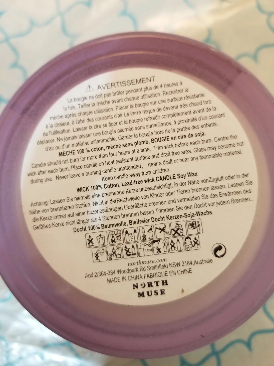 North Muse Intuition Soy Wax Candle - photo 3