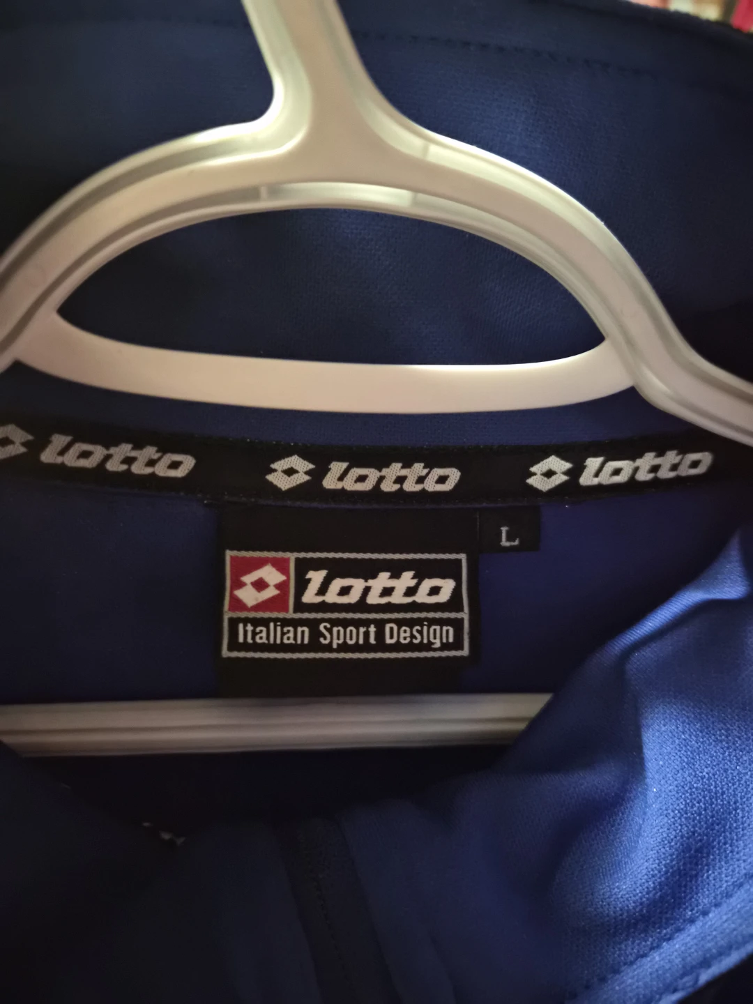 Lotto Blue Full Zipup sweater- Size L - photo 2