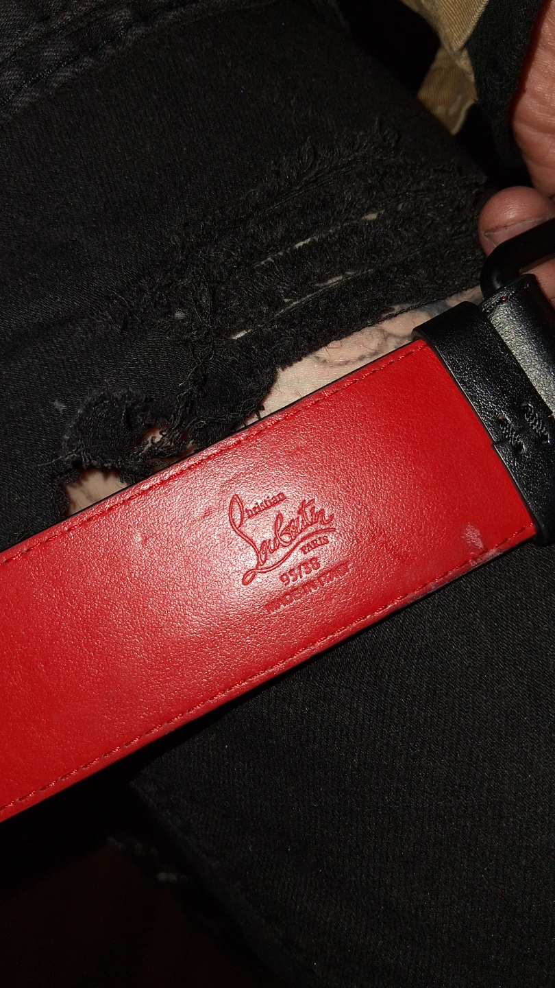 Christian Louboutin Red Sole Belt - photo 3