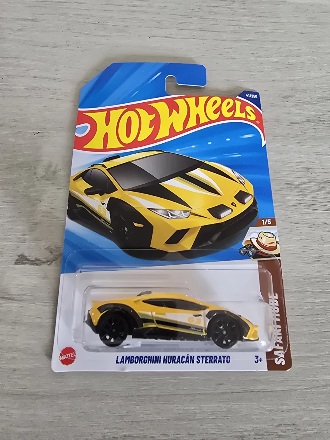 Hot Wheels Lamborghini Huracán Sterrato Yellow
