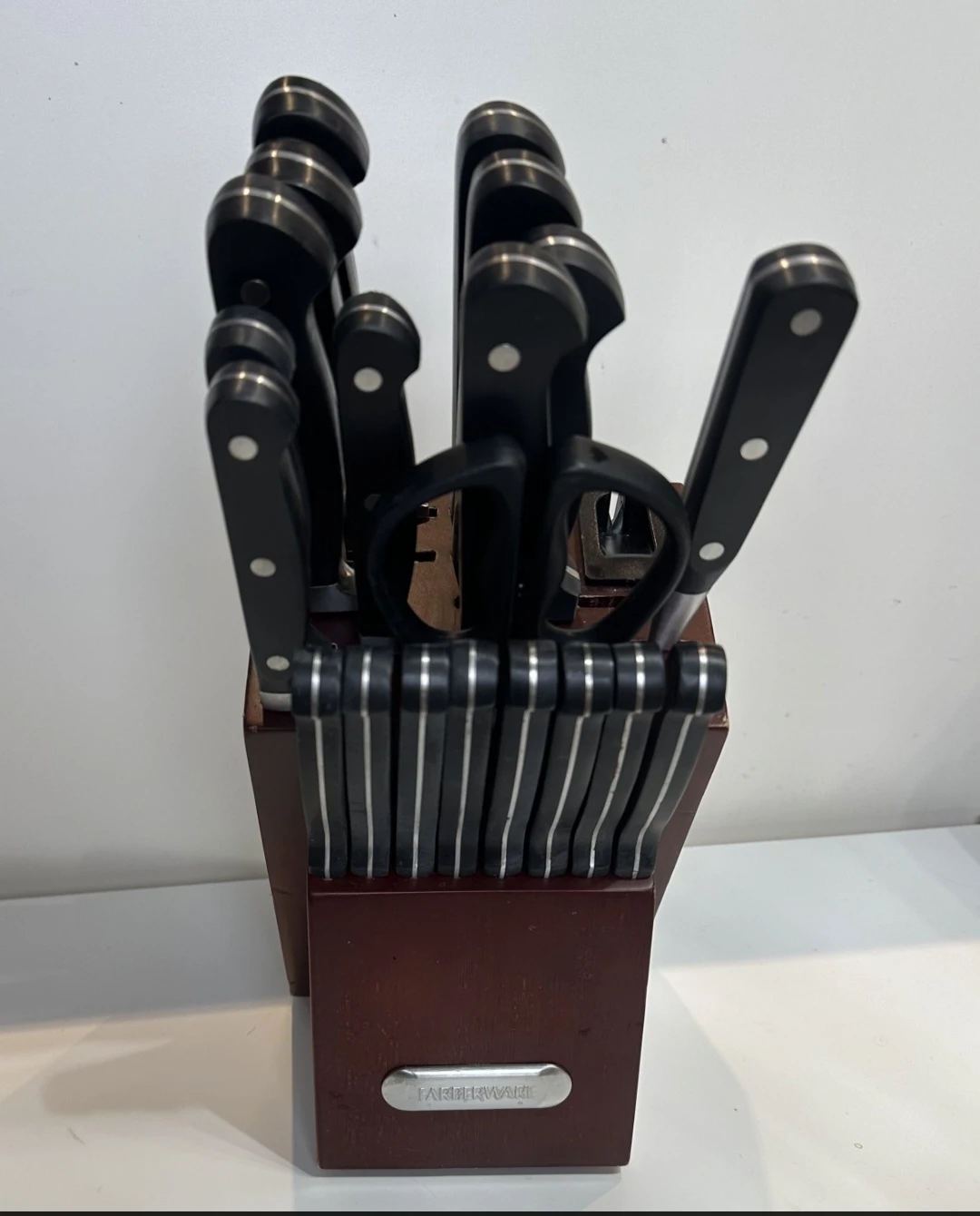 Farberware 20-Piece Knife Block Set - photo 4