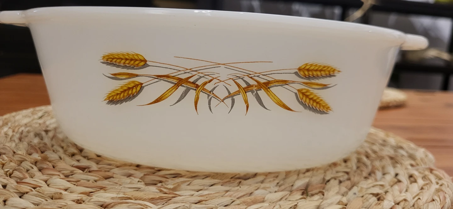 Fire-King Milk Glass Caserole Dish - photo 2