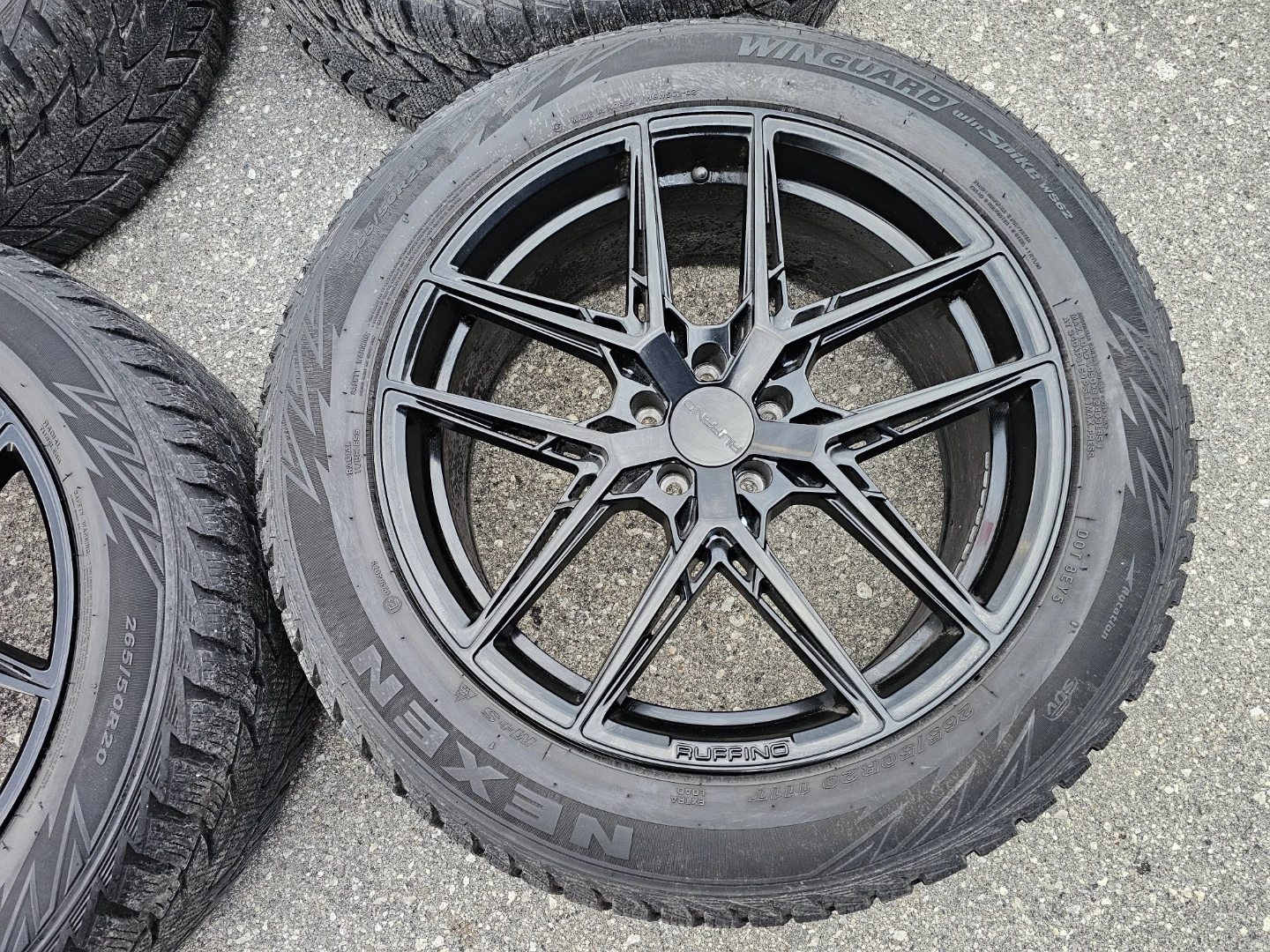 MERCEDES BENZ GLE WINTER TIRES ON ALLOY RIMS 265/50 R20 - photo 4