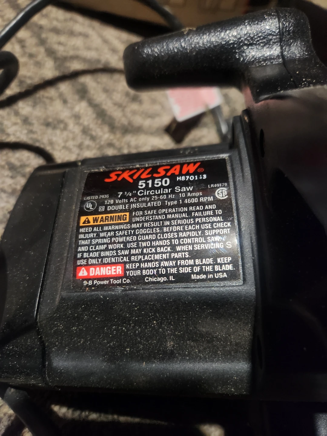 SKILSAW 7 1/4" Circular Saw Model 5150 - photo 2