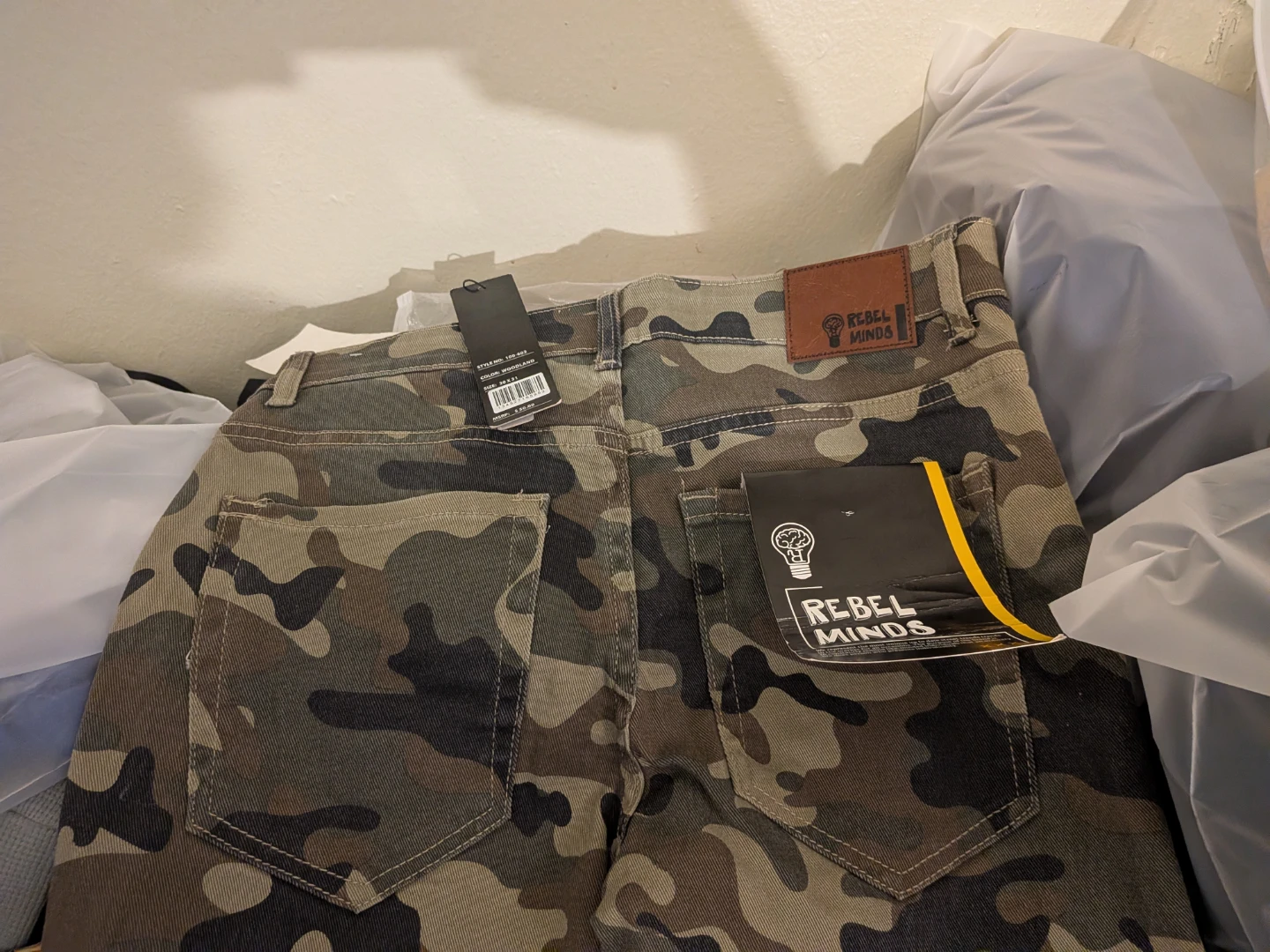 Rebel Minds Camo Skinny Fit Jeans 30x31 - photo 3