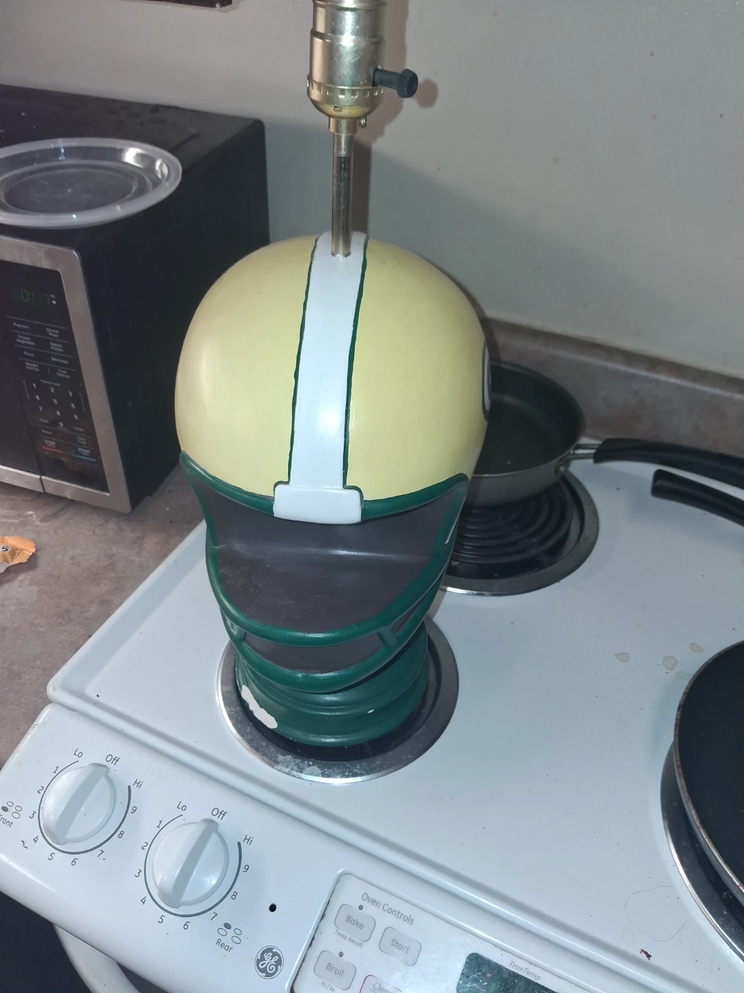 Green Bay Packers Helmet Lamp
