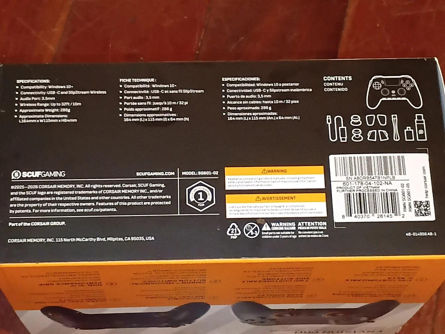 SCUF ENVISION PRO Wireless PC Gaming Controller - photo 2