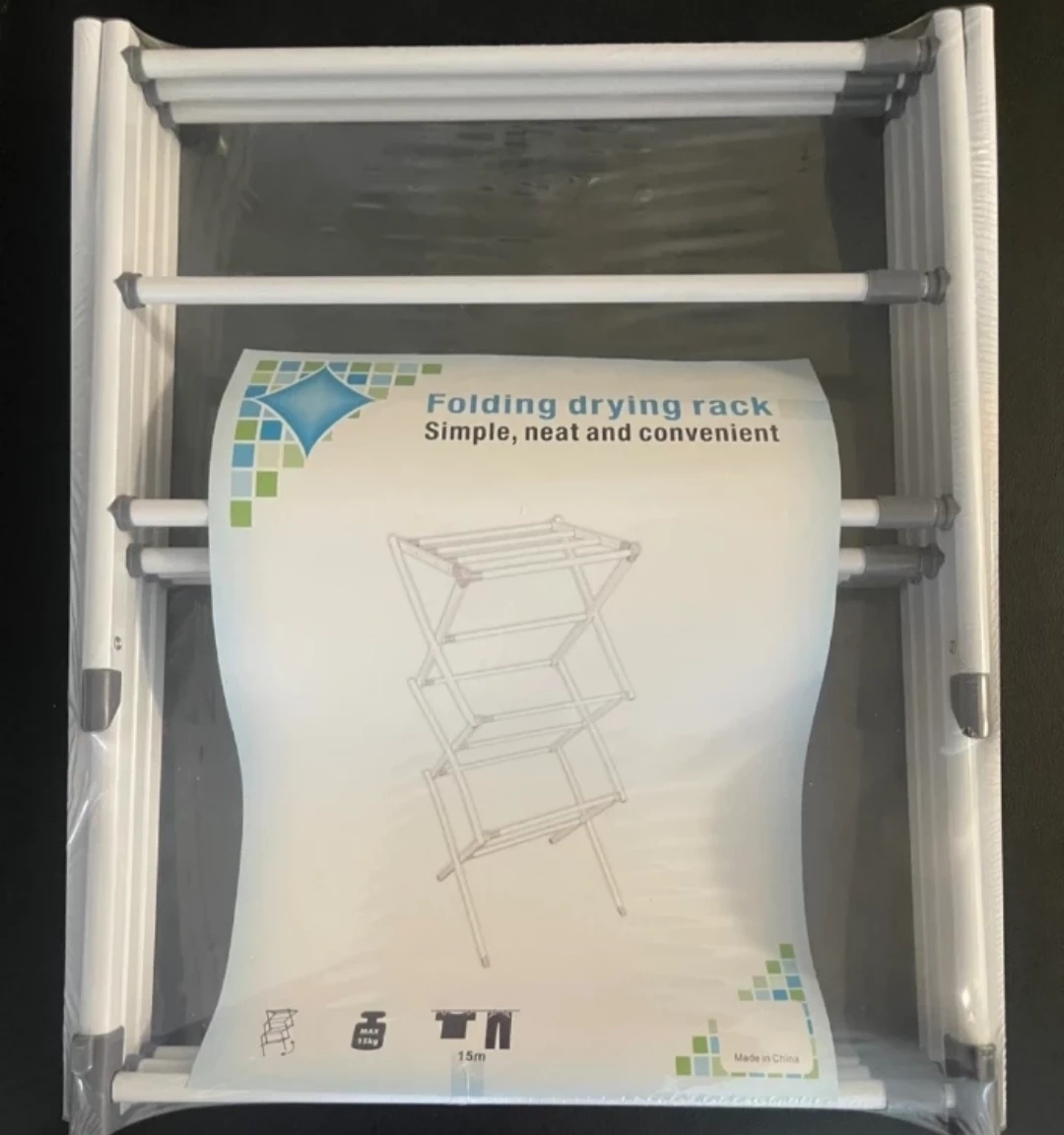 White Folding Drying Rack - photo 4