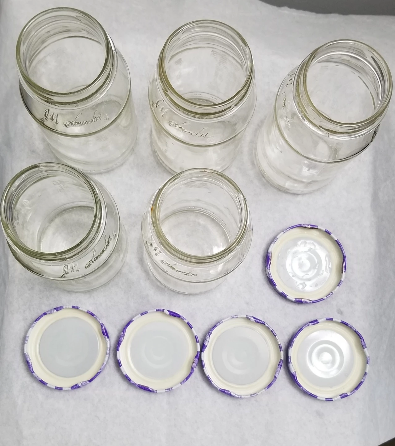 Glass Jam Jars with Lids - Set of 5 - photo 2
