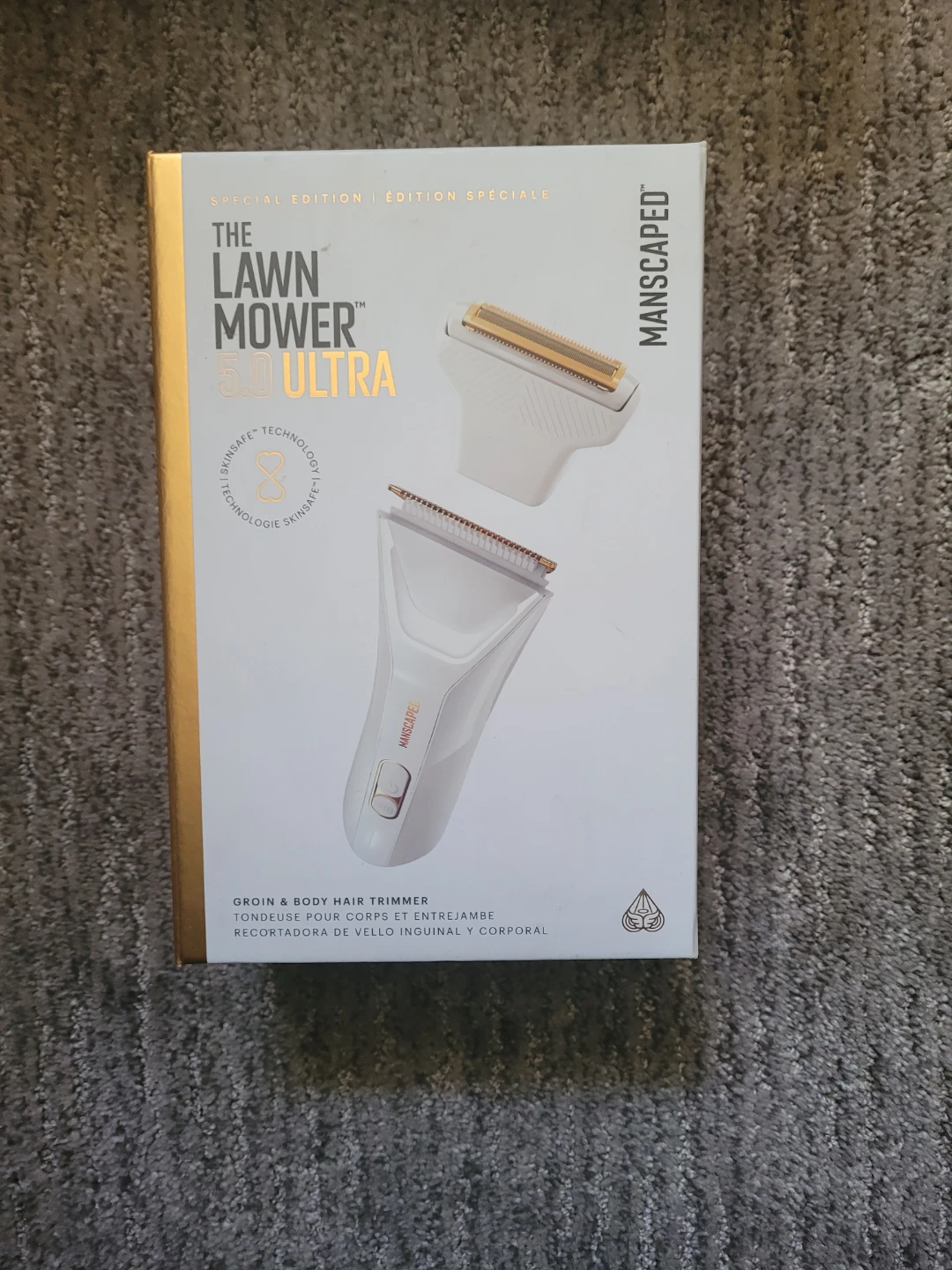MANSCAPED Lawn Mower 5.0 Ultra Groin & Body Hair Trimmer