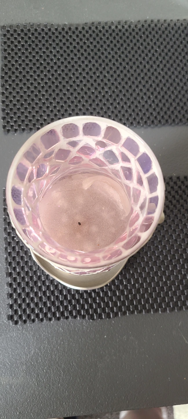 Mosaic Candle Holder with Metal Base - photo 2