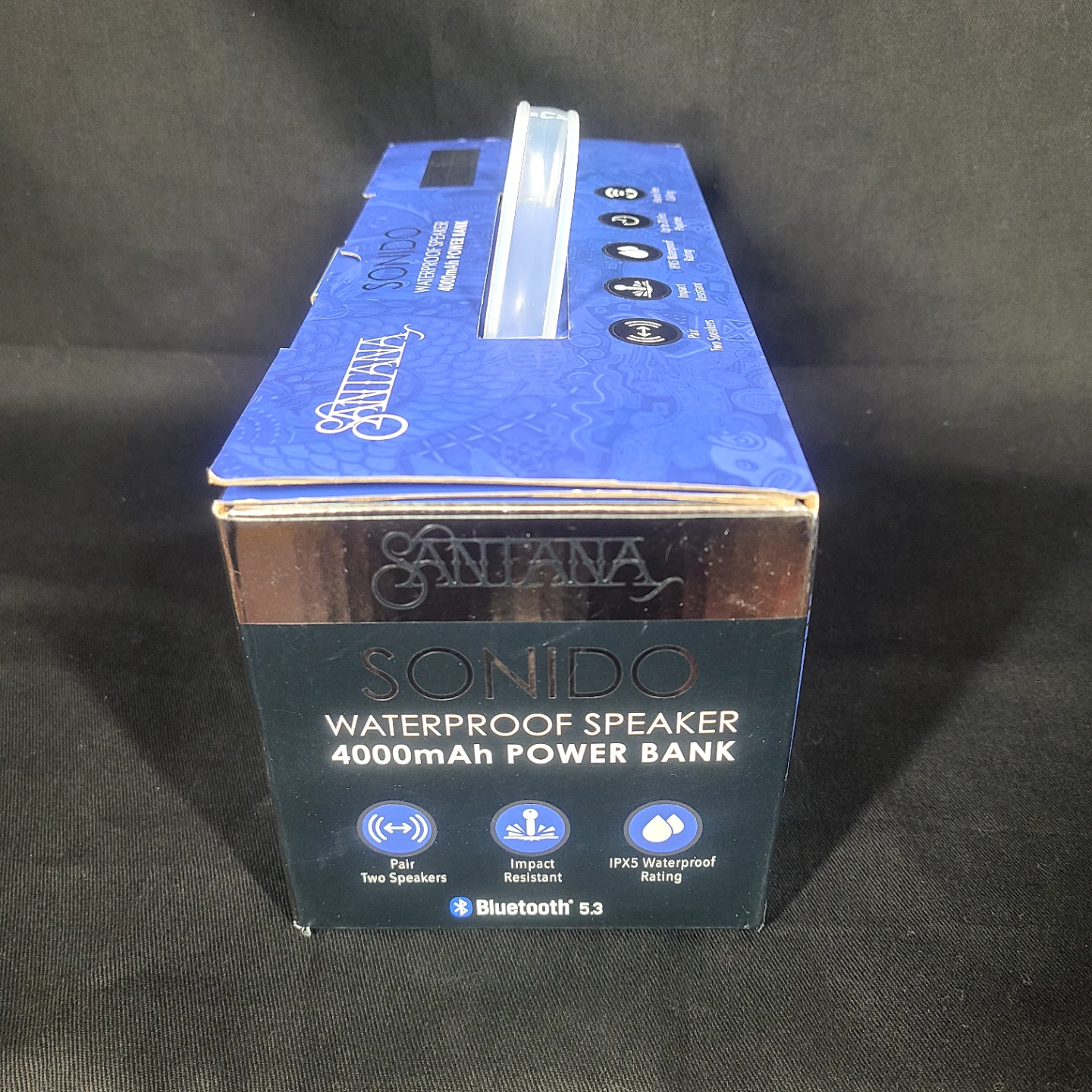 Santana SONIDO Waterproof Bluetooth Speaker 4000mAh Power Bank - photo 4