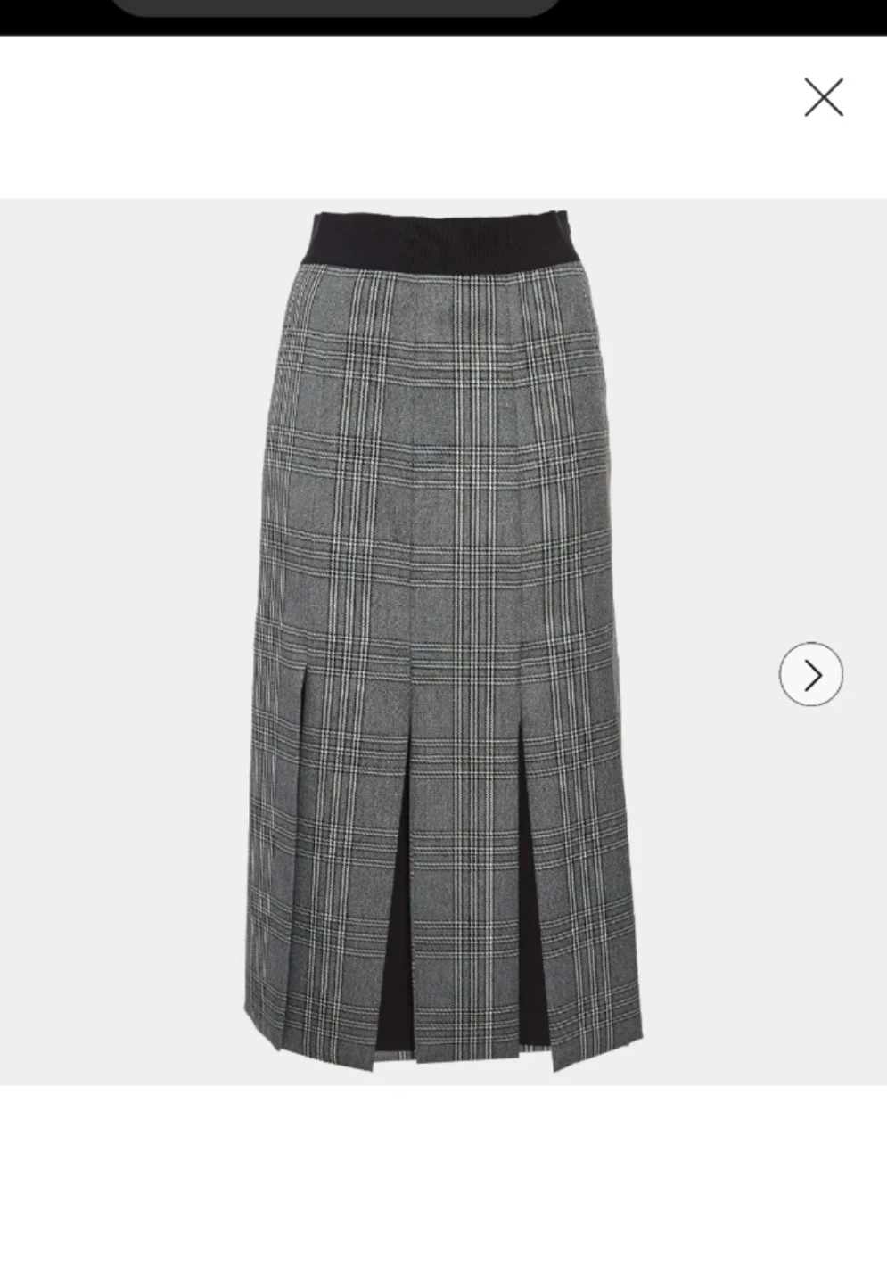 Maje midi skirt