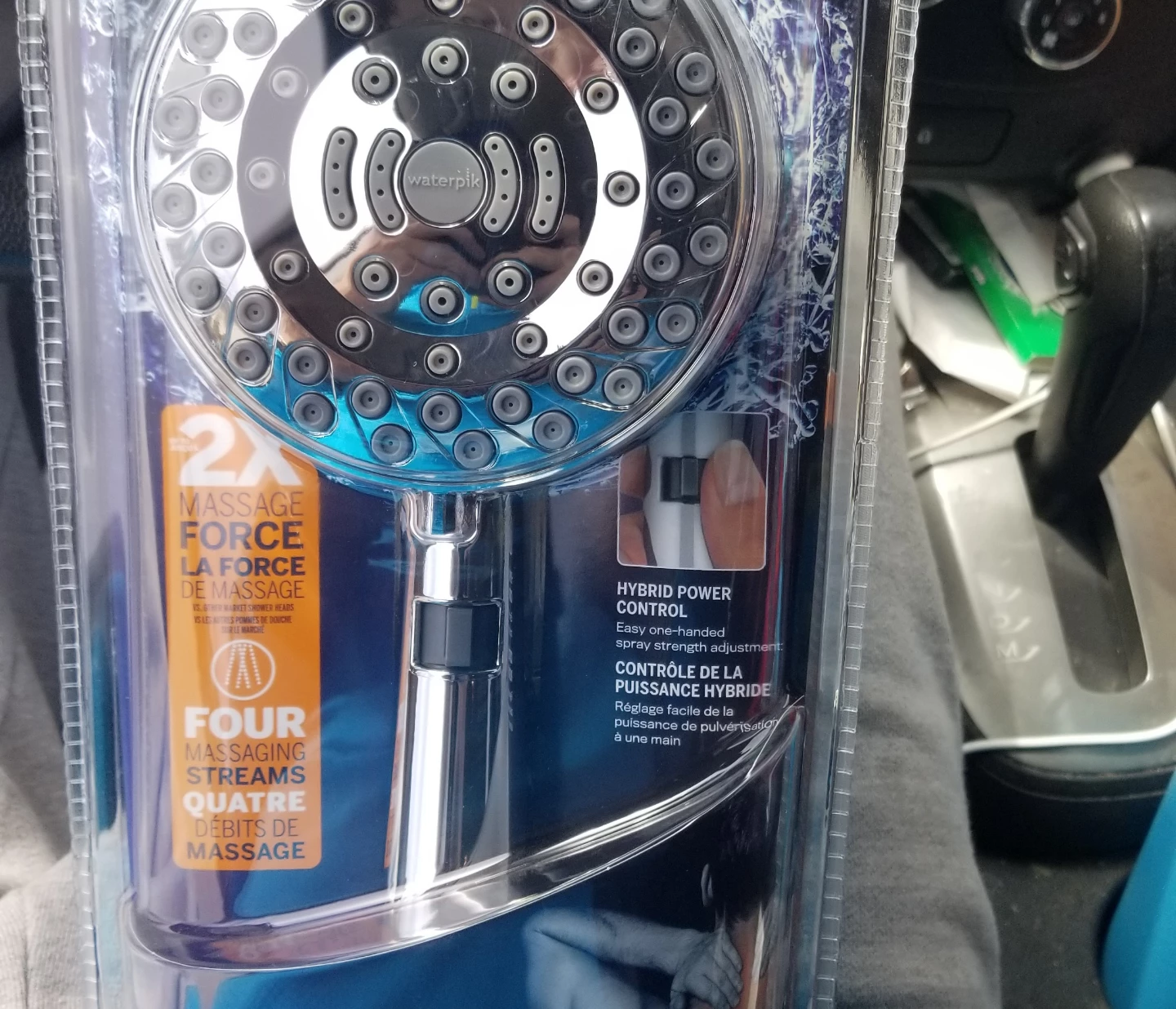 Waterpik Hybrid Power Control Shower Head