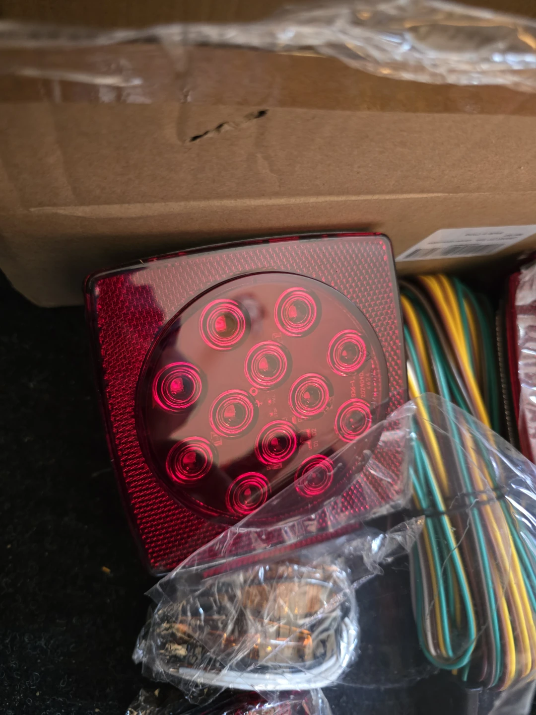 Trailer Light Kit - LED Red Stop/Tail/Turn Signal Lamps - photo 3