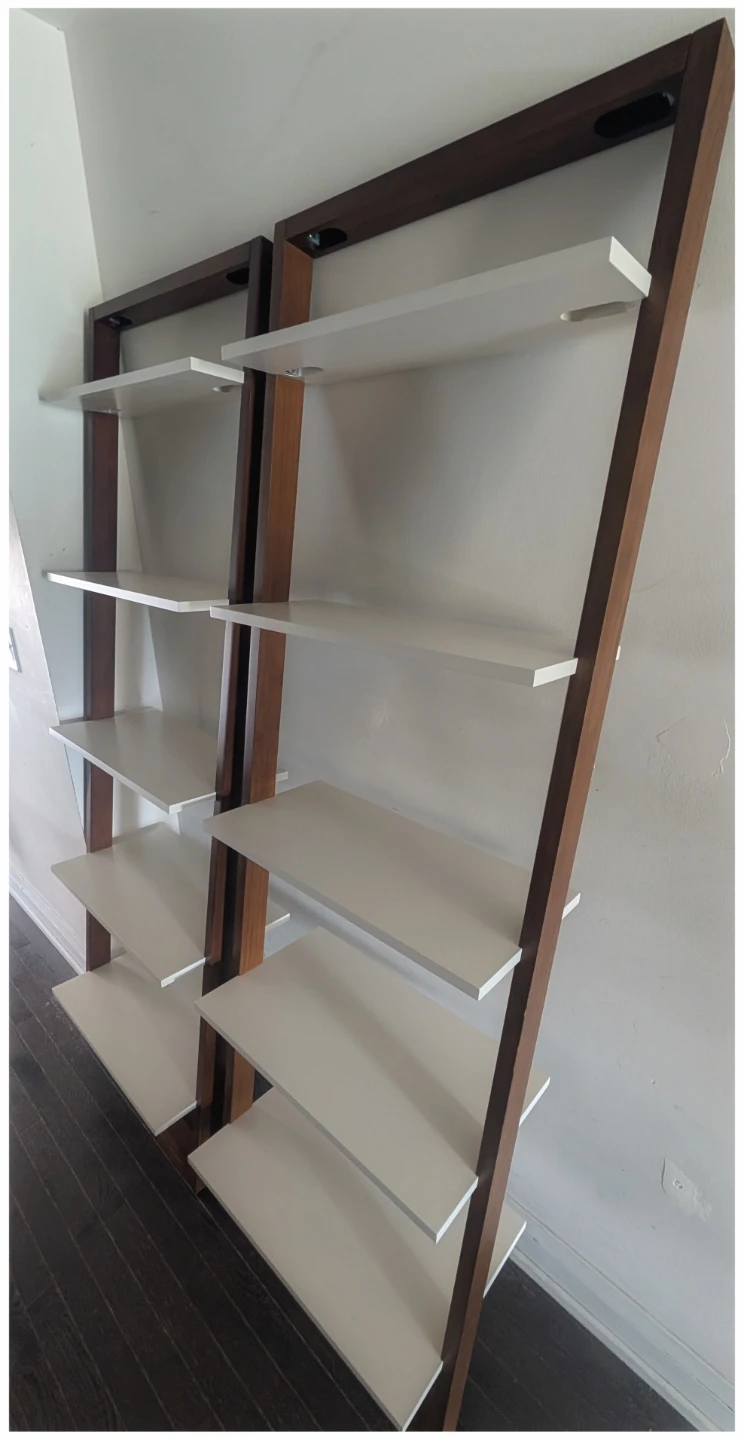 2 West Elm leaning shelves - photo 5