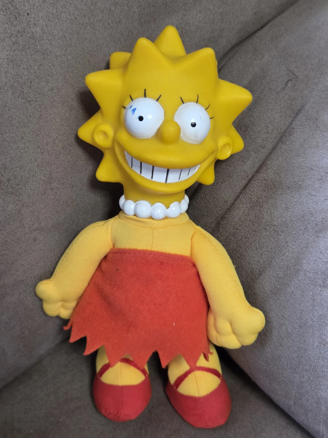 Vintage The Simpsons Lisa Simpson Plush Toy